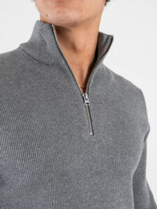 ONLY&SONS Cardigan con zip PHIL 22023210 Medium Grey Melange (4)