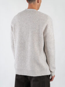 ONLY&SONS Cardigan over in misto lana con bottoni 22035801 Silver Lining5
