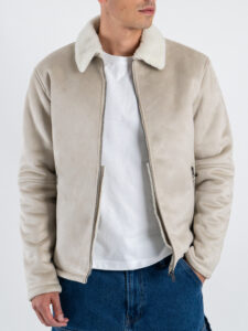 ONLY&SONS Ecomontone con zip ROYCE 22026162 Silver Lining5