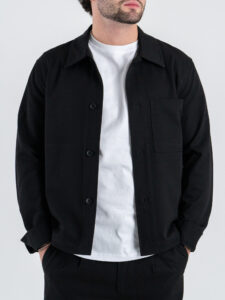 ONLY&SONS Giacchetta con bottoni e tascone laterale MIRO 22034289 Black (1)