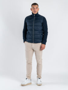 ONLY&SONS Giubbino con tasche e maniche fatte a maglione MANE 22032436 Navy Blazer22