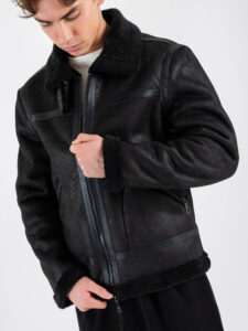 OVER-D Ecomontone morbido con tasche OE1F2W5J23 Nero (5)