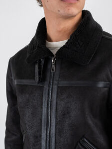 OVER-D Ecomontone morbido con tasche OE1F2W5J23 Nero (6)