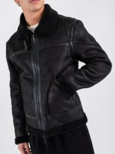 OVER-D Ecomontone morbido con tasche OE1F2W5J23 Nero (7)