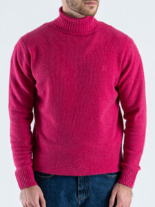 BERNA Dolcevita regular misto lana LAMBSWOOL 233037 Geranio (3)