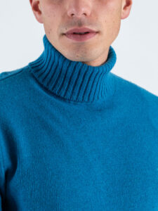 BERNA Dolcevita regular misto lana LAMBSWOOL 233037 Turchese (4)