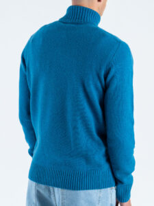 BERNA Dolcevita regular misto lana LAMBSWOOL 233037 Turchese (6)