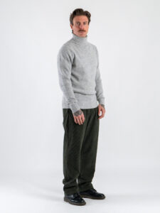 BERNA Dolcevita regular misto lana LAMBSWOOL 252063 Ghiaccio2