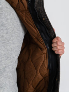 GIANNI LUPO Cappotto con imbottitura e cappuccio removibile GL362R Brown5