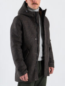 GIANNI LUPO Cappotto con imbottitura e cappuccio removibile GL362R Brown6