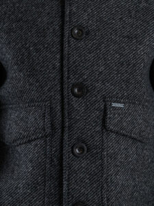 GIANNI LUPO Cappotto corto con imbottitura e cappuccio removibile GL360R Black8