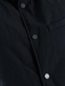 GIANNI LUPO Giubbino oversize smanicato con cappuccio GL361R Black5