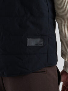 GIANNI LUPO Giubbino oversize smanicato con cappuccio GL361R Black7