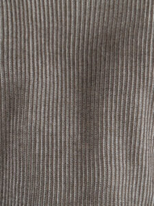 GIANNI LUPO Maglione girocollo oversize in cotone a costa inglese GL35259 Mud (6)