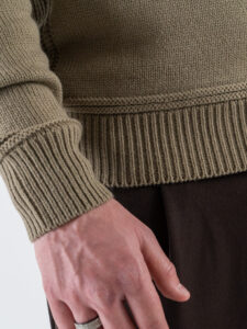 GIANNI LUPO Maglione regular con mezza tip e toppe GL35252 Camel5