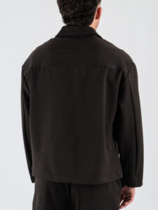 IMPERIAL Giacchetta over in poliviscosa con zip e tasconi frontali C1Q4KXV Moro6