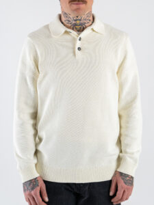 ONLY&SONS Maglione con colleto HOPE 22034698 Egret (1)