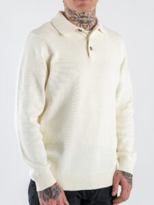 ONLY&SONS Maglione con colleto HOPE 22034698 Egret (3)