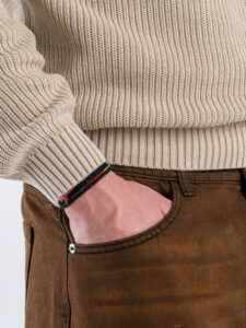 ONLY&SONS Maglione girocollo a costine ROSU 22031545 Silver Lining (4)