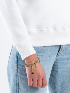 SUPERCULTURE Felpa da donna regular girocollo misto lana con ricamo orsetto e St.Moritz AW1559 White4