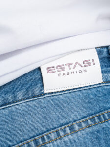ESTASI Jeans baggy fit senza rotture RONALDINHO Medium Blue (5)