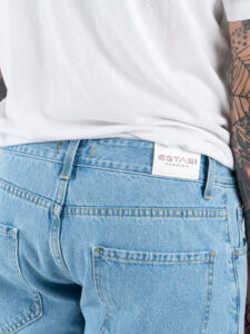 ESTASI Jeans loose fit senza rotture RONALDO Azzurro (5)