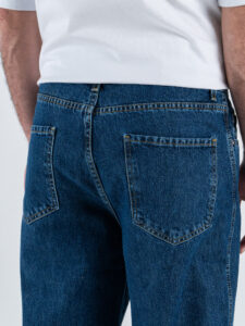 ESTASI Jeans senza rotture baggy fit RONALDINHO Blu4