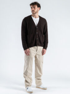 ONLY&SONS Cardigan over a coste in misto lana FRAME 22033787 Demitasse (2)