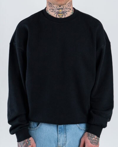 ONLYSONS Felpa girocollo over felpata CERES OVZ 22036787 Black 1 Nuovi Arrivi