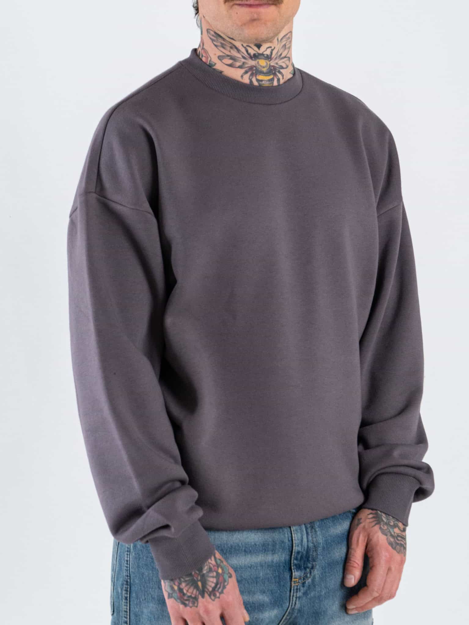 ONLY&SONS Felpa girocollo over felpata CERES OVZ 22036787 Rabbit