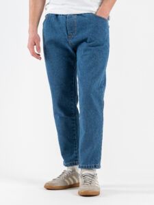 ESTASI Jeans regular cropped senza rotture con coulisse NEYMAR Blu Jeans (3)
