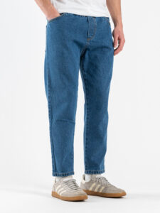 ESTASI Jeans regular cropped senza rotture con coulisse NEYMAR Blu Jeans (4)