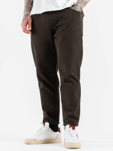 ESTASI Jeans regular cropped senza rotture con coulisse NEYMAR Moro (1)