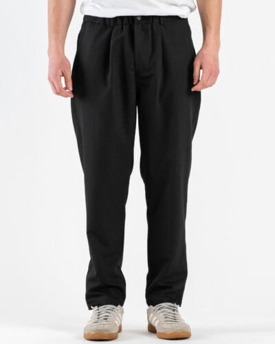 GIANNI LUPO Pantalone cropped da coordinato leggero con elastico in vita GL004LT Black