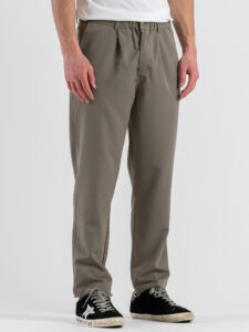 GIANNI LUPO Pantalone cropped da coordinato leggero con elastico in vita GL004LT Green (1)