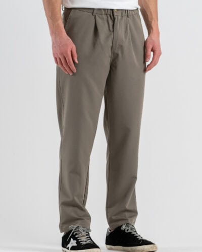 GIANNI LUPO Pantalone cropped da coordinato leggero con elastico in vita GL004LT Green