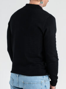 GIANNI LUPO Polo regular in viscosa GL33762 Black (5)