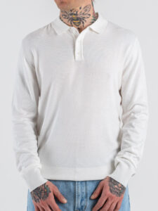 GIANNI LUPO Polo regular in viscosa GL33762 White (4)