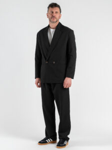 IMPERIAL Giacca over un petto e mezzo JZ1MLBQ Nero (1)