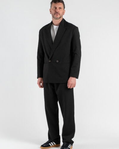 IMPERIAL Giacca over un petto e mezzo JZ1MLBQ Nero