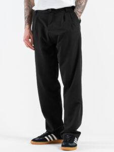 IMPERIAL Pantalone da abito baggy PD3MLBQ Nero (1)