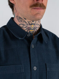ONLY&SONS CamiciaGiacchetta over in cotone con tasche frontali ALP 22036879 Blue Nights (5)