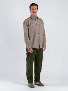 ONLY&SONS CamiciaGiacchetta over in cotone con tasche frontali ALP 22036879 Desert Taupe (2)