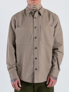 ONLY&SONS CamiciaGiacchetta over in cotone con tasche frontali ALP 22036879 Desert Taupe (3)