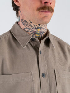 ONLY&SONS CamiciaGiacchetta over in cotone con tasche frontali ALP 22036879 Desert Taupe (5)