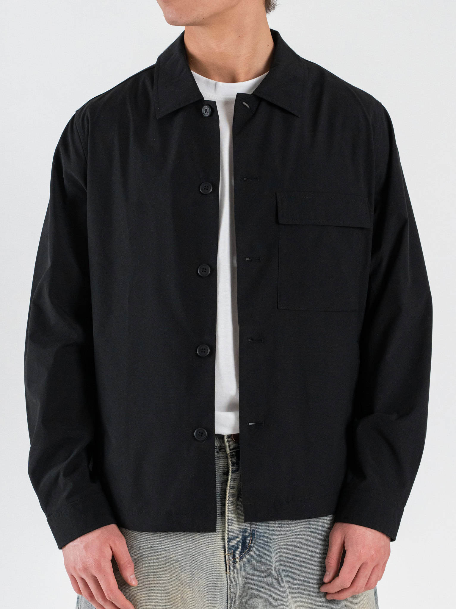 ONLY&SONS Giacchetta over leggera in tessuto tecnico GERETH 22036113 Black