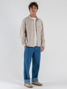 ONLY&SONS Giacchetta over leggera in tessuto tecnico GERETH 22036113 Silver Lining (2)