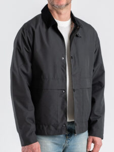 ONLY&SONS Giubbino regular leggero modello Barbour con colletto in velluto KOSMO 22031626 Phantom (3)