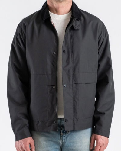 ONLY&SONS Giubbino regular leggero modello Barbour con colletto in velluto KOSMO 22031626 Phantom