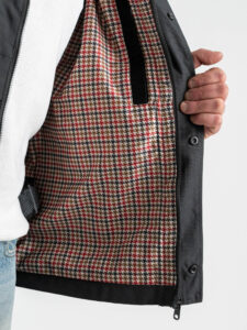 ONLY&SONS Giubbino regular leggero modello Barbour con colletto in velluto KOSMO 22031626 Phantom (5)